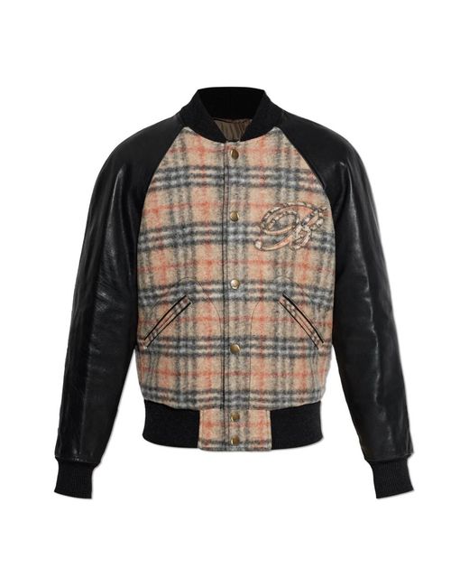 Burberry Rosewell Bomber Turtleneck Jacket in het Black voor heren