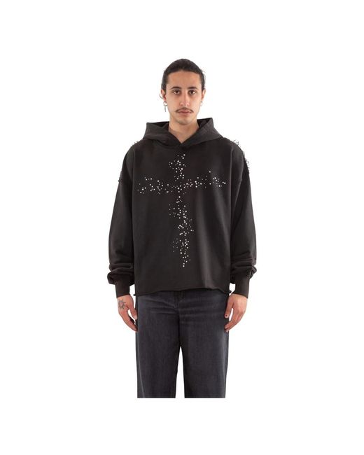 M I S B H V Hoodies in het Black voor heren