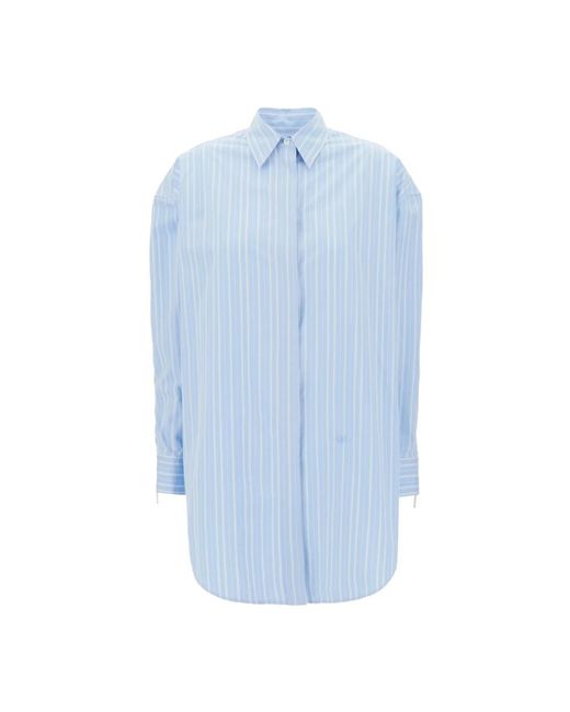 Off-White c/o Virgil Abloh Blue Shirts