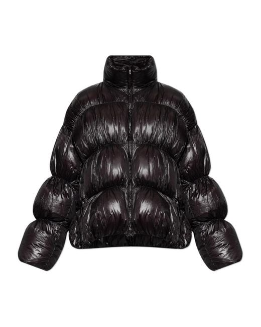 DIESEL Black Down Jackets for men