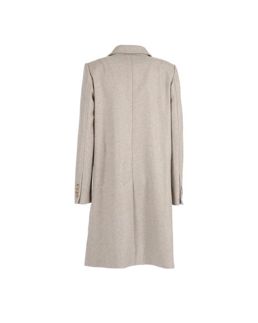 Double-Breasted Coats Fay de color Natural