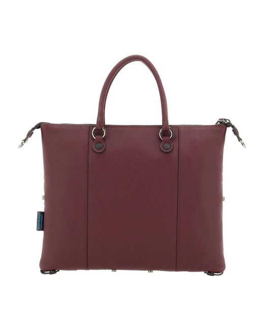 Gabs Red Wandelbare Leder-Reisetasche