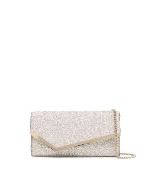 Jimmy Choo White Clutches