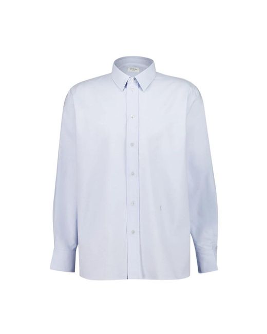 Saint Laurent Blue Formal Shirts for men