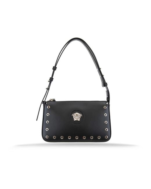 Versace Black Shoulder Bags
