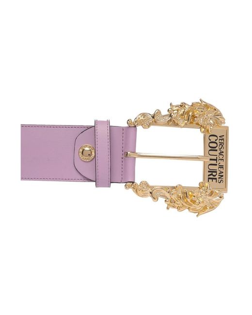 Versace Jeans Couture Purple Belts