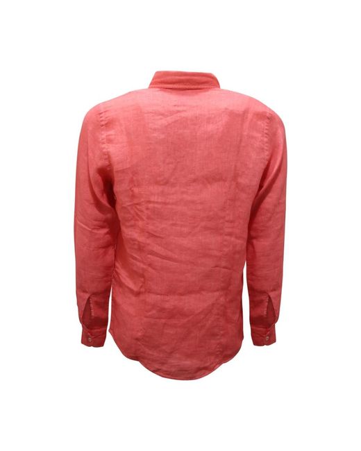 Gran Sasso Red Casual Shirts for men