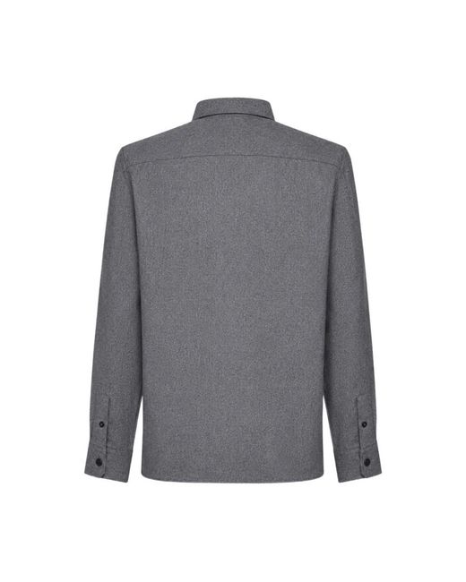 Brunello Cucinelli Gray Casual Shirts for men