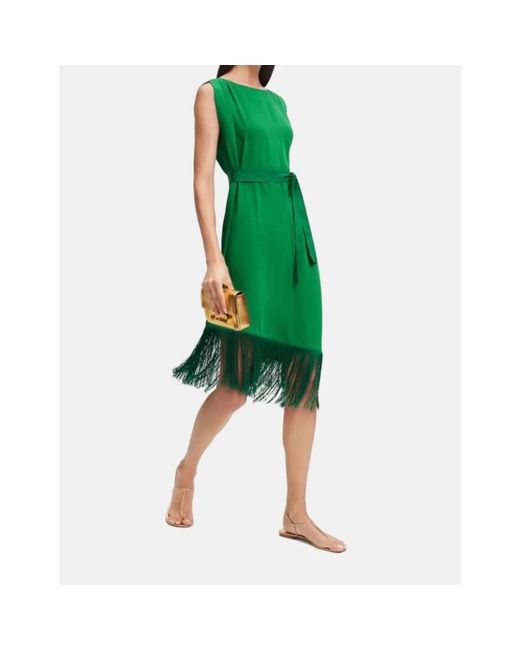 Carolina Herrera Green Midi Dresses