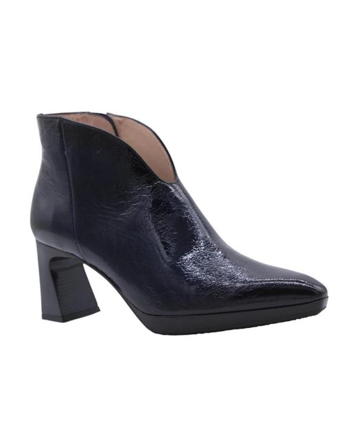 Hispanitas Blue Heeled Boots