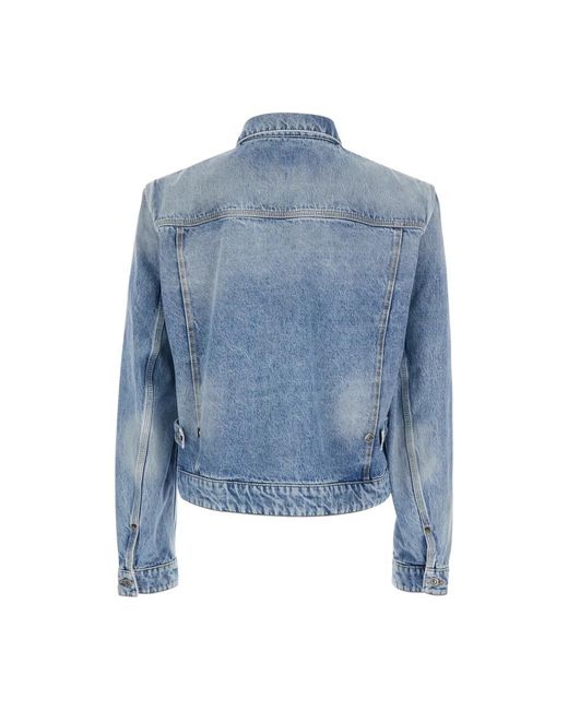 DSquared² Jassen ,Blauw ,70's Jean Jacket in het Blue voor heren