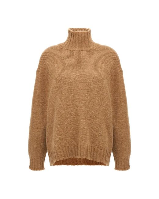 Turtlenecks Jil Sander de color Brown