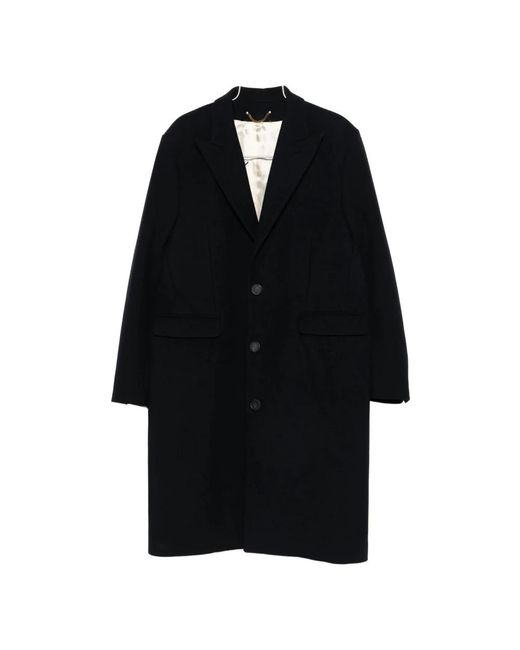 Golden Goose Deluxe Brand Black Single-Breasted Coats for men