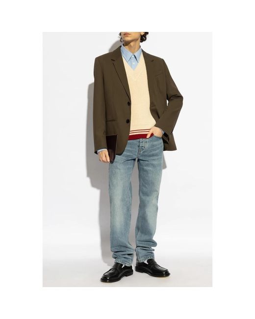 Straight Jeans AMI de hombre de color Blue