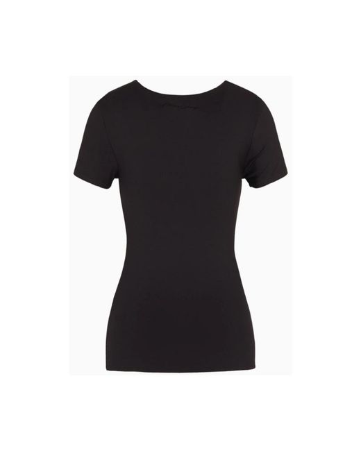 ARMANI EXCHANGE Black T-Shirts