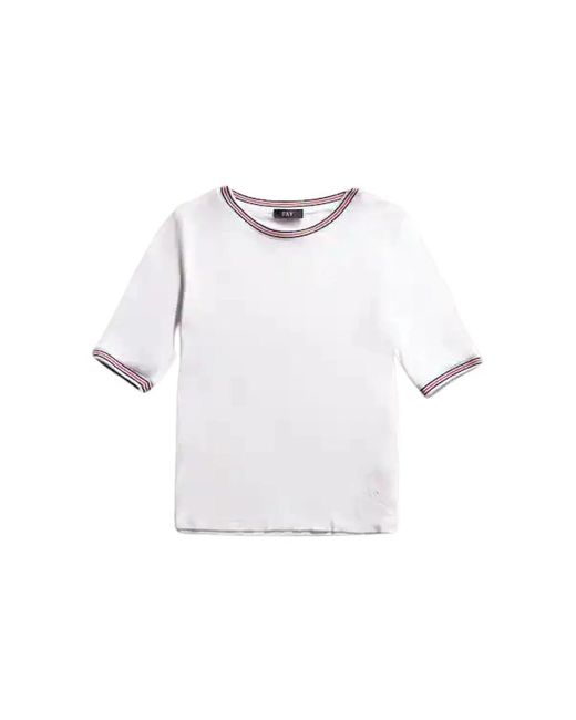 Fay White T-Shirts