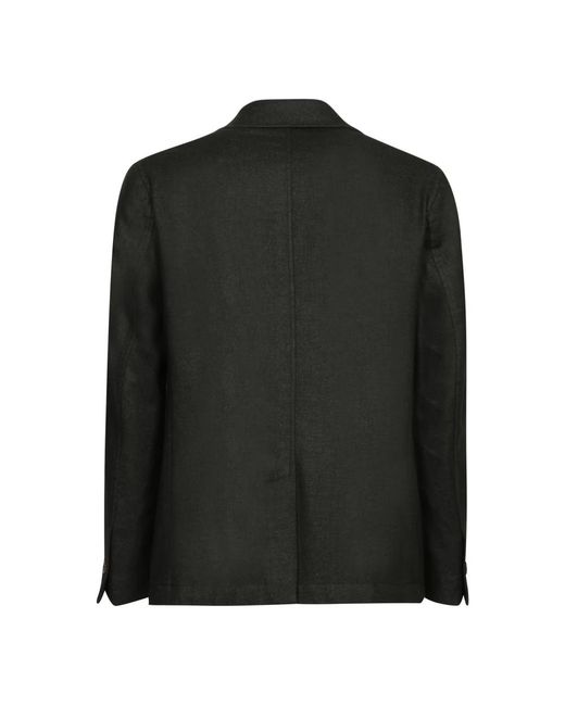 Dell'Oglio Black Blazers for men