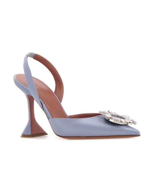 AMINA MUADDI Blue Pumps