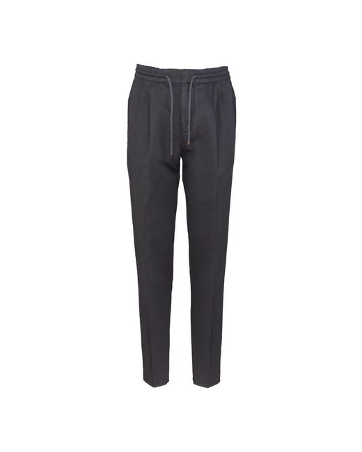 Brunello Cucinelli Gray Sweatpants for men