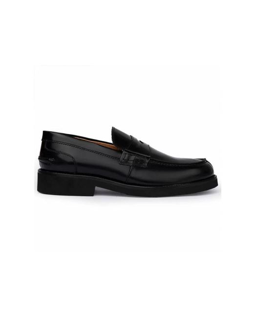 Loafers di Exton in Black da Uomo