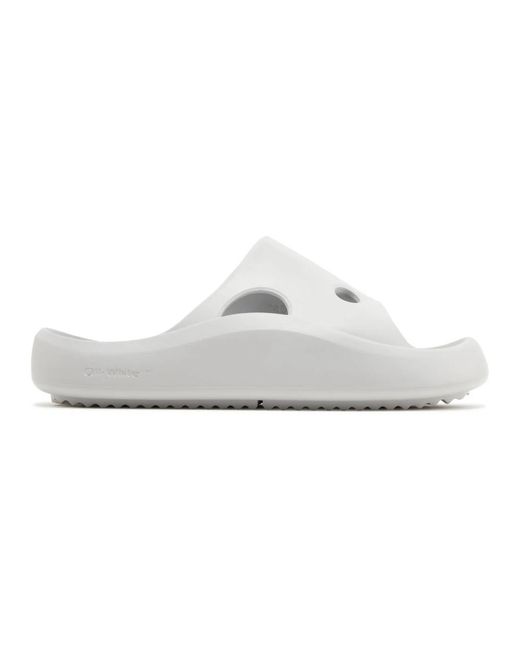 Off-White c/o Virgil Abloh White Sliders for men