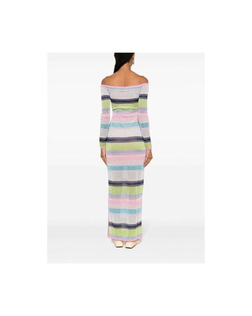 Knitted Dresses Suboo de color Blue
