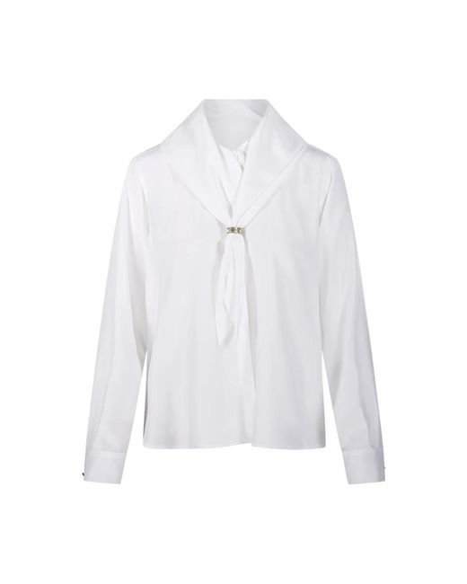 Max Mara Dry Shirt in het White