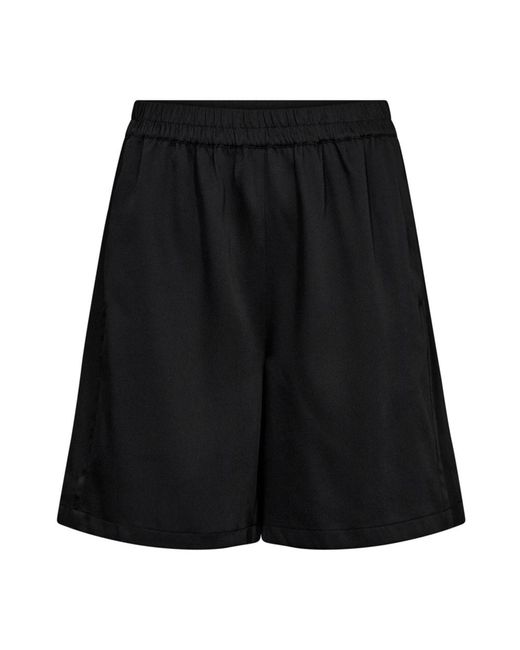 Shorts > short shorts co'couture en coloris Black