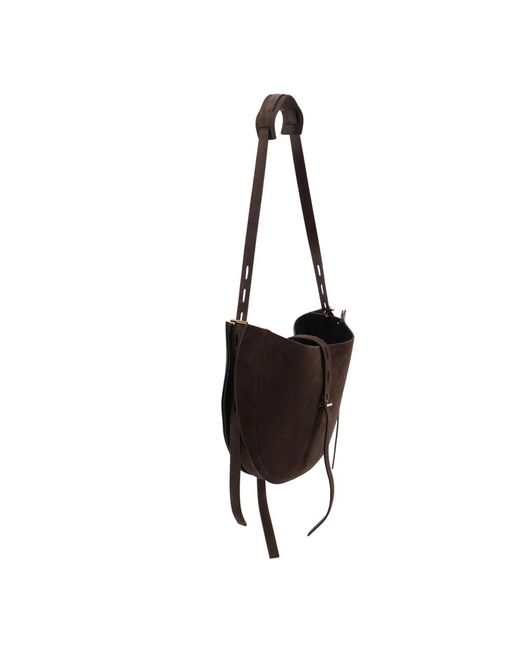 MINOBOSSI Black Shoulder Bags