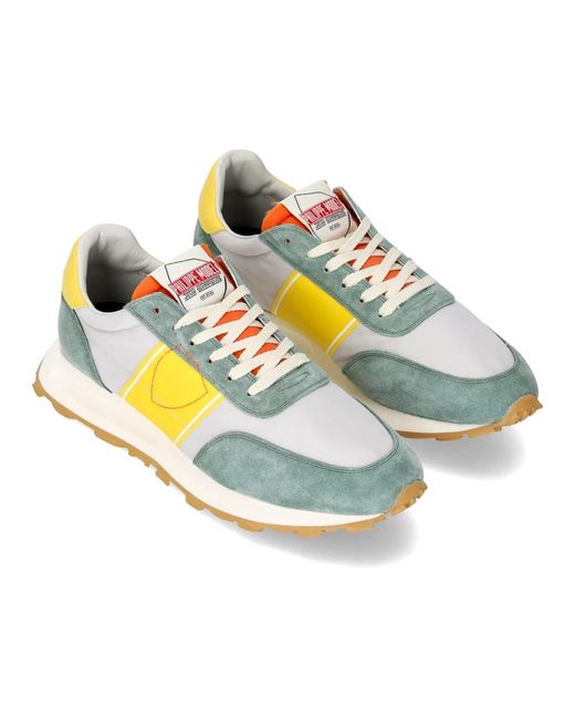 Philippe Model Blue Sneakers for men