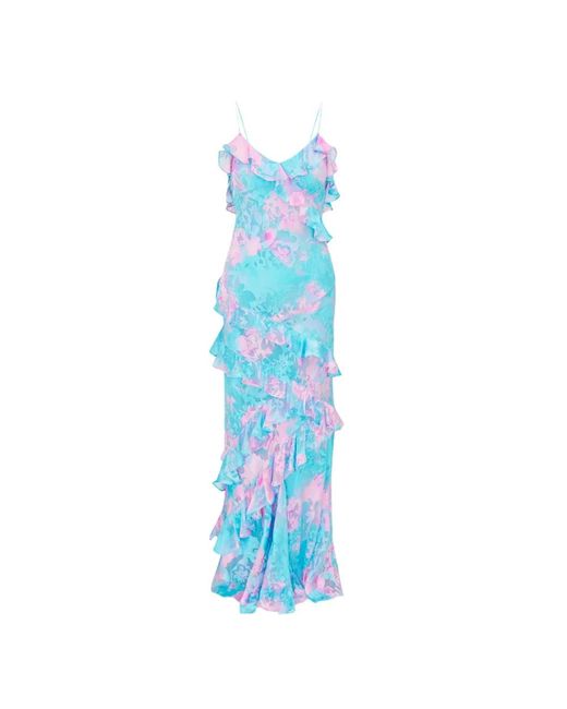 Maxi Dresses LoveShackFancy en coloris Blue