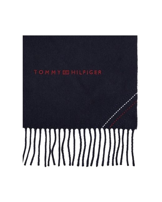 Tommy Hilfiger Blue Scarves for men
