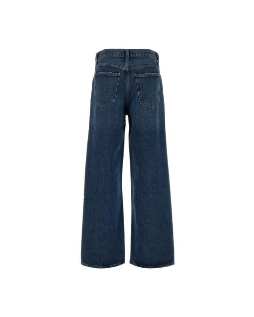 Agolde Blue Wide Jeans