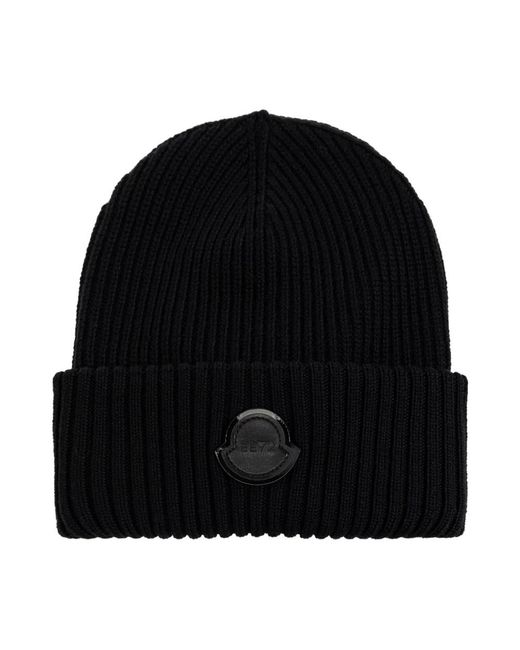 Moncler Accessoires ,Zwart ,Wol 4 Edward Enninful in het Black