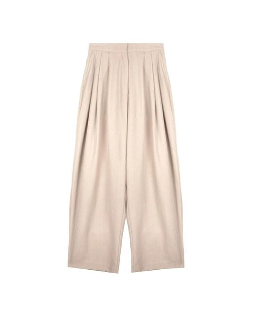 Mes Demoiselles Natural Wide Trousers