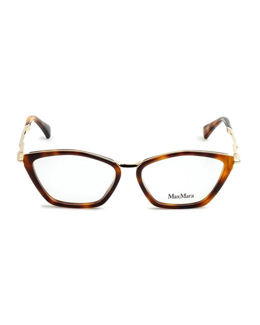 Max Mara Brown Mm5152 052 Optical Frame