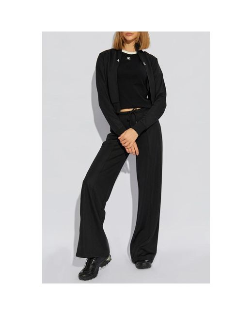 Courreges Black T-Shirts