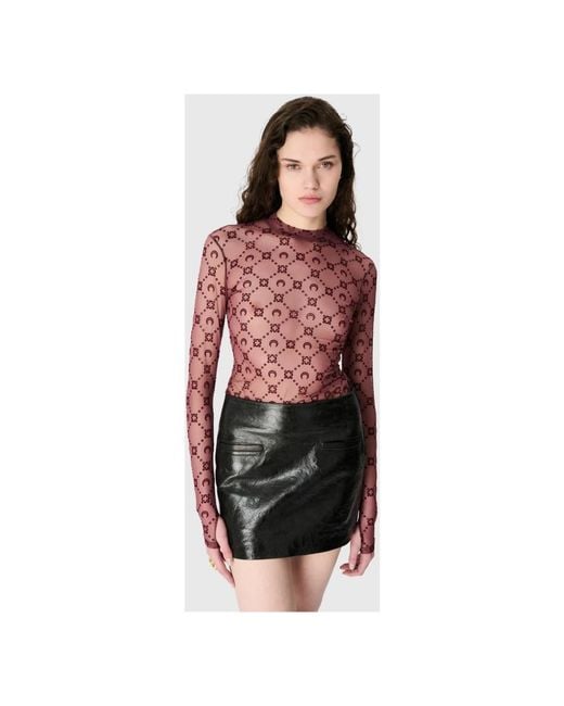 MARINE SERRE Top in het Red