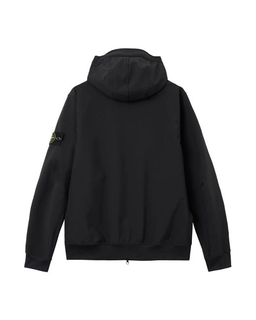 Stone Island Black Light Jackets for men