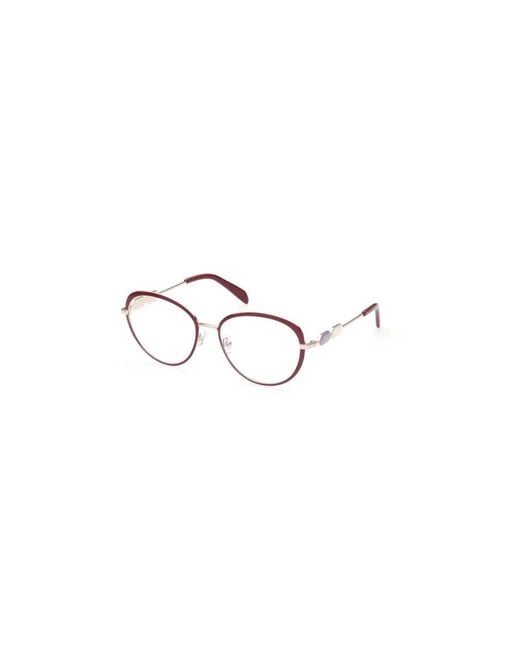 Emilio Pucci Metallic Glasses