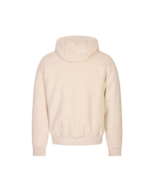 Moorer Natural Zip-Throughs for men