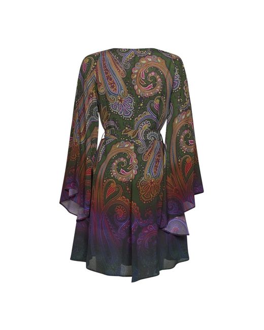 Etro Brown Short Dresses