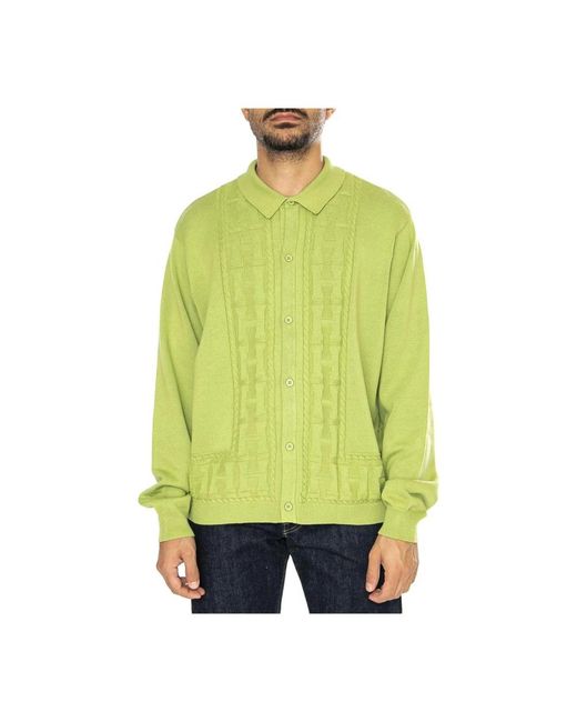 Huf Cardigan in het Green voor heren