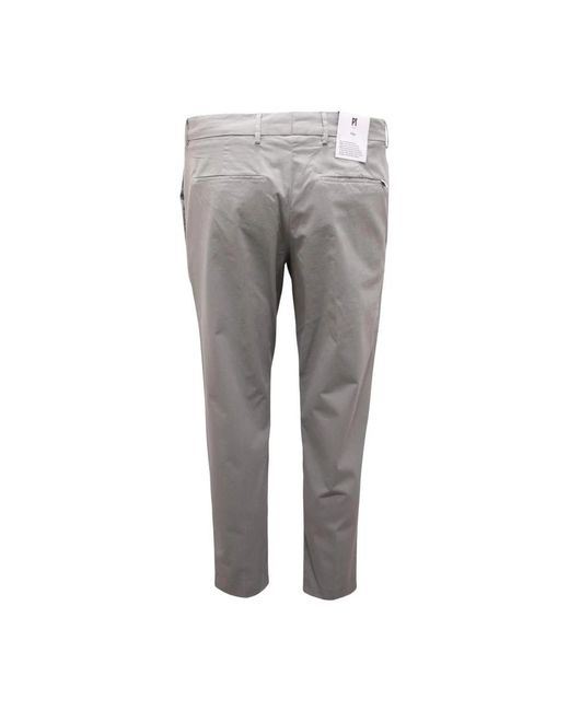 PT01 Gray Slim-Fit Trousers for men