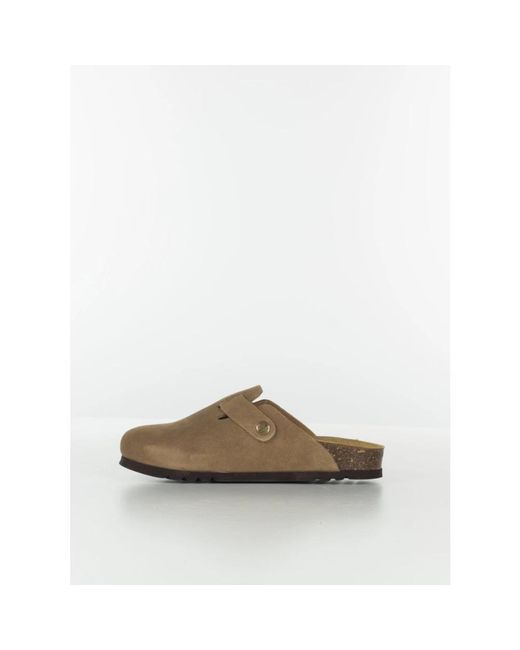 Mules Scholl en coloris Brown