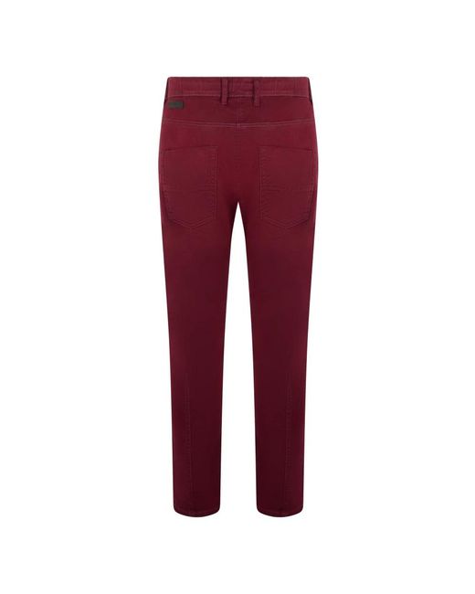 DIESEL Stijlvolle En Comfortabele Elastische Jeans in het Red voor heren