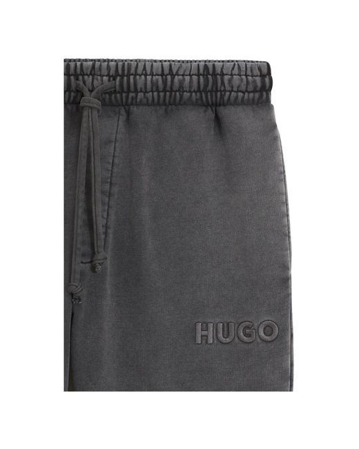 HUGO Sweatpants in het Gray voor heren