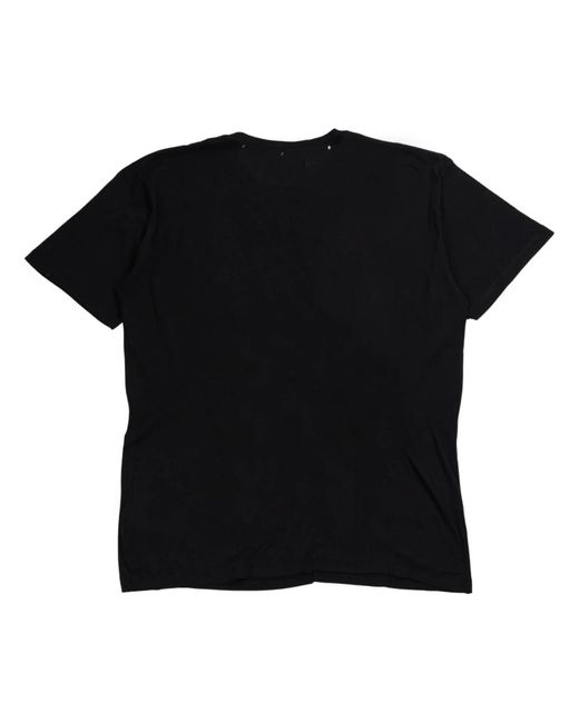 ERL Schwarzes baumwoll-logo-t-shirt in Black für Herren