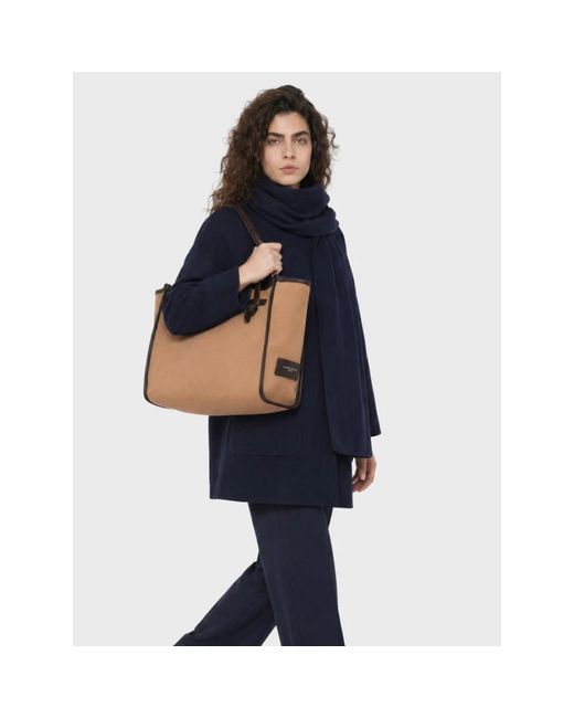 Gianni Chiarini Brown Shopping Bags