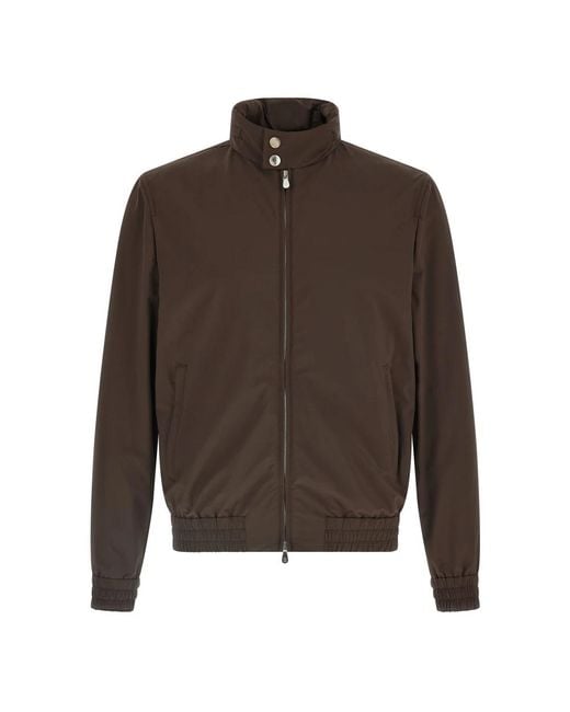 Brunello Cucinelli Brown Light Jackets for men
